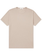 Mr P. - Garment-Dyed Organic Cotton-Jersey T-Shirt - Neutrals