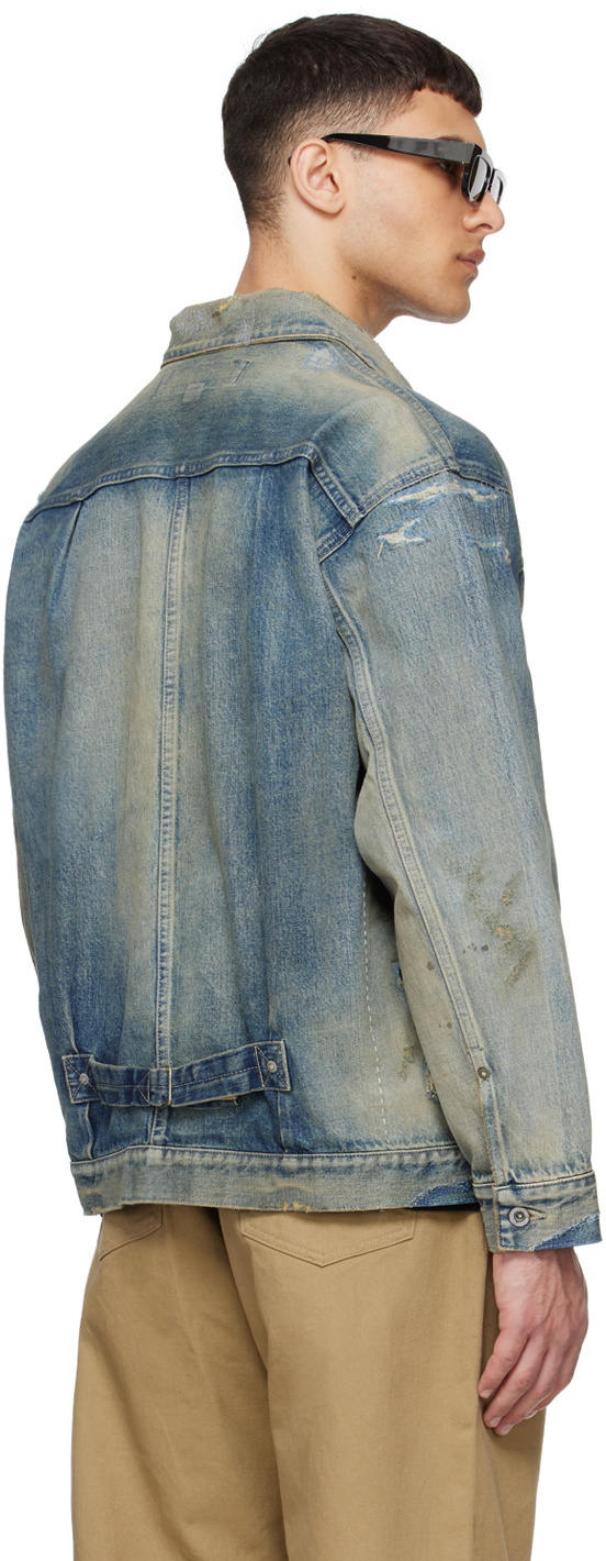 Neighborhood Indigo Savage Type-1 Denim Jacket Neighborhood