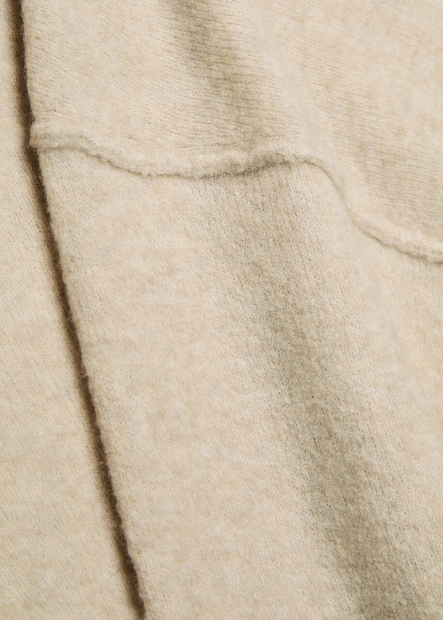 American Vintage Damsville Knitted Jumper Beige