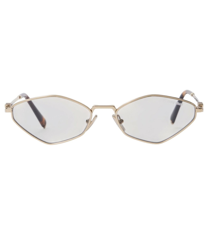 Photo: Miu Miu Miu Regard oval sunglasses