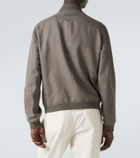 Zegna Linen bomber jacket