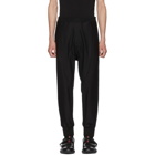 Neil Barrett Black Track Style Trousers