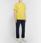 Loewe - Logo-Embroidered Cotton-Jersey T-Shirt - Yellow
