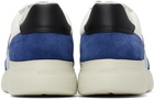 Axel Arigato White & Blue Genesis Vintage Sneakers