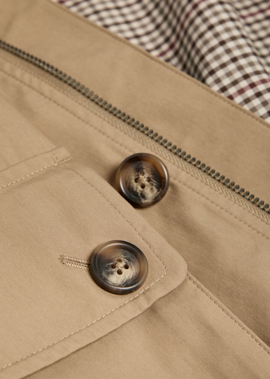 Gant Cotton-blend Barn Jacket Beige