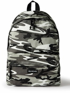 Balenciaga - Explorer Distressed Camouflage-Print Canvas Backpack