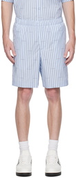 Givenchy Blue Striped Shorts