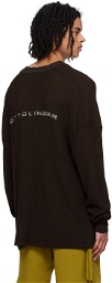 Ottolinger Brown V-Neck Sweater