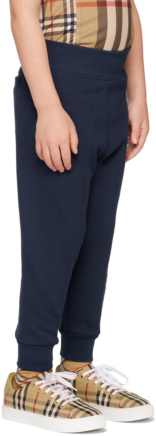 Burberry Kids Navy Single-Pocket Sweatpants
