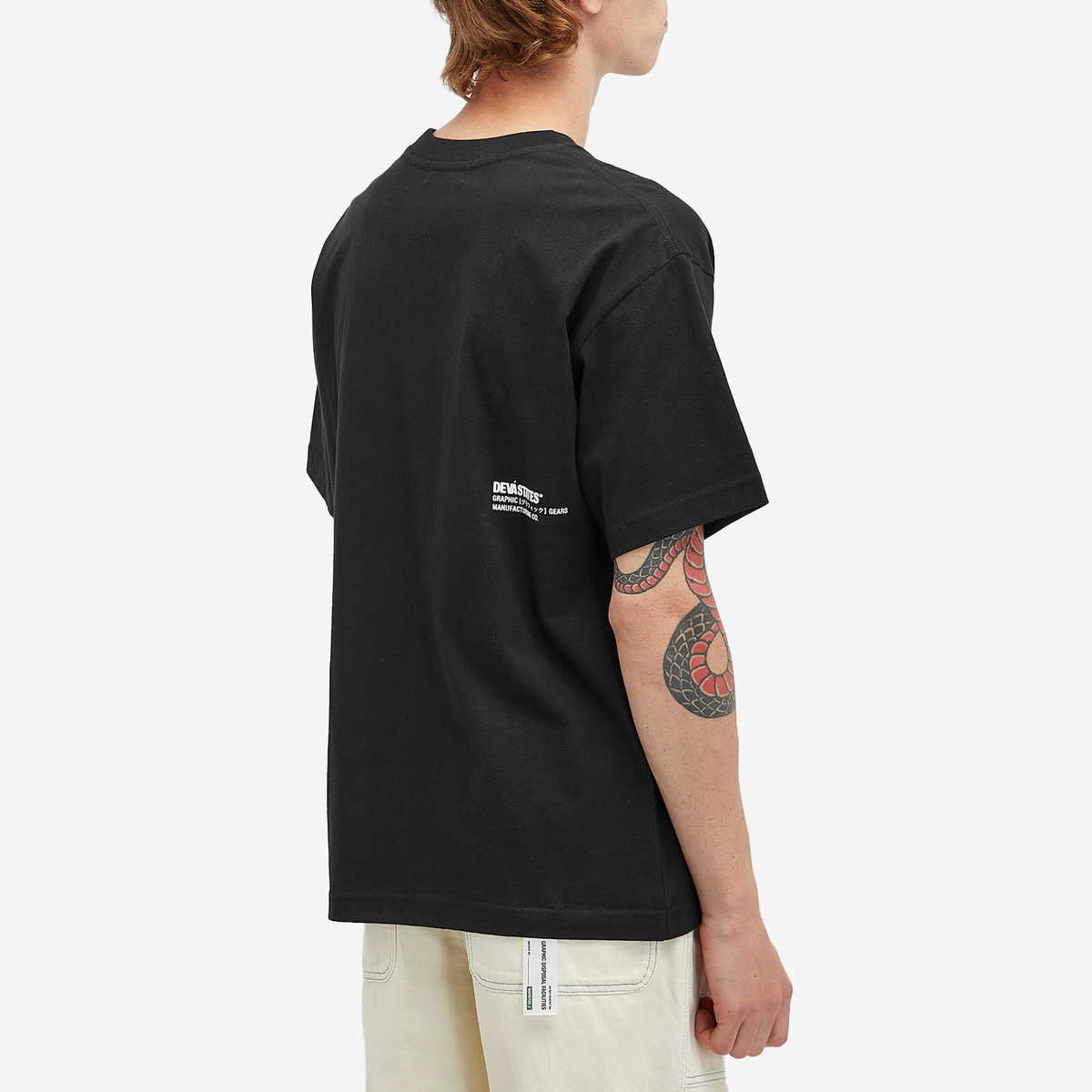 Deva States Men's Critical T-Shirt in Black