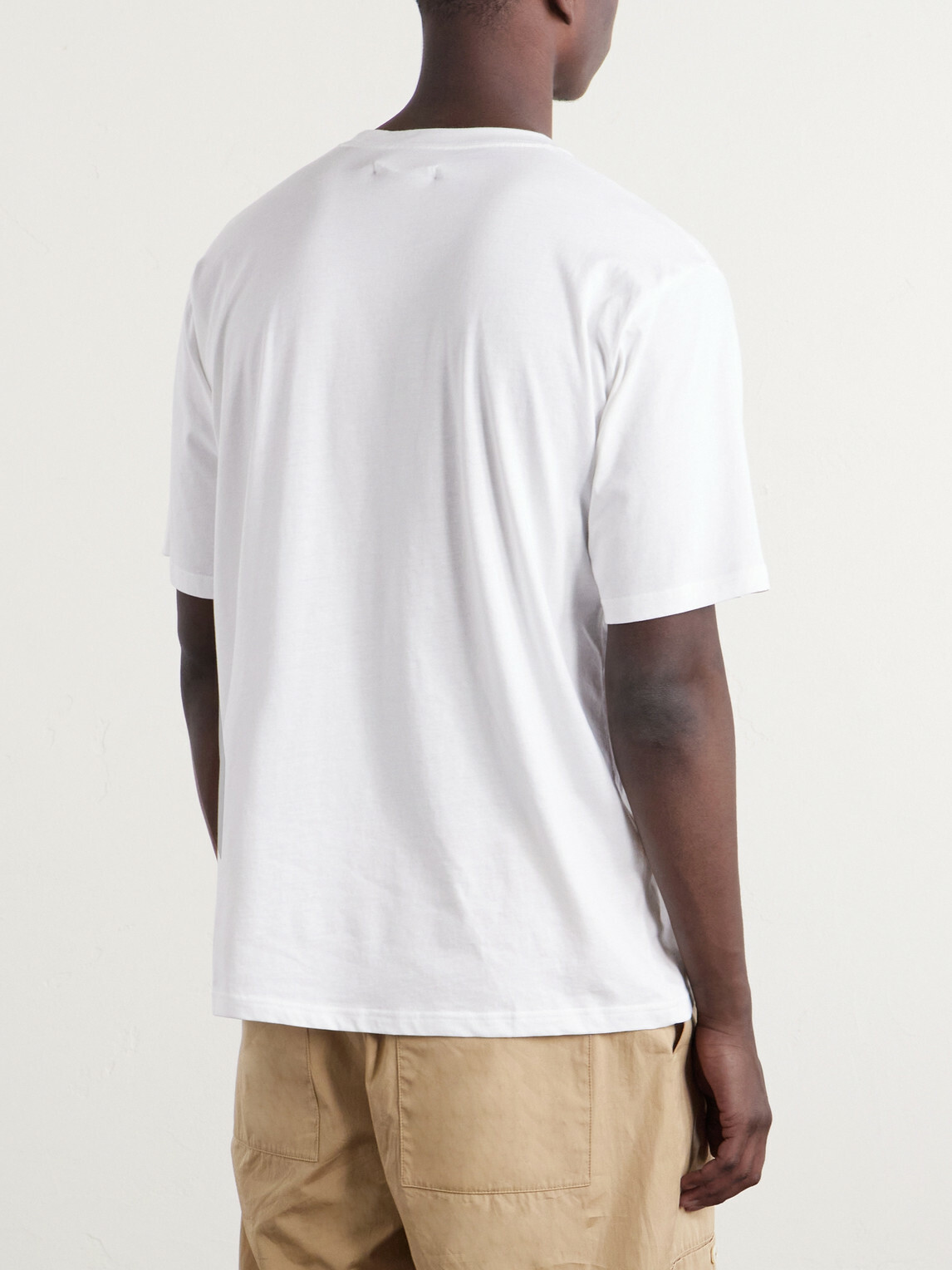 ssstein - Suvin Cotton-Jersey T-Shirt - White