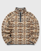 Pendleton PULLOVER QUARTER ZIP FLEECE Beige Mens Half-Zip