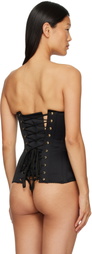 Agent Provocateur Black Mercy Corset