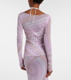Pucci Iride tulle top