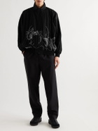 Undercover - Neon Genesis Evangelion Embroidered Shell Track Jacket - Black