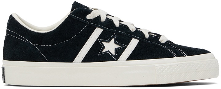 Photo: Converse Black One Star Academy Pro Suede Low Top Sneakers