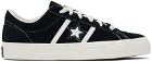Converse Black One Star Academy Pro Suede Low Top Sneakers