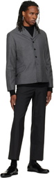 Jil Sander Gray Wool Blazer
