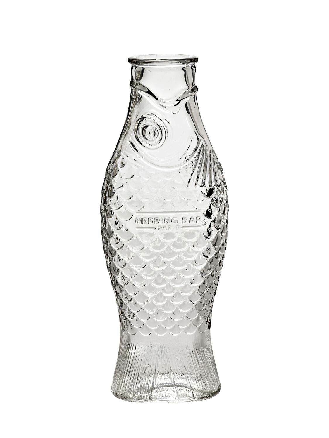 SERAX Transparent Green Fish & Fish Carafe