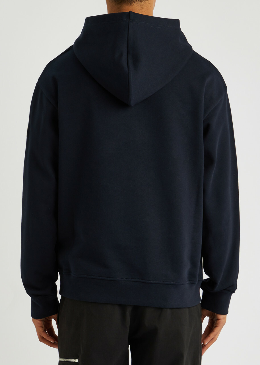 Moncler Genius X Billionaire Boys Club Hooded Cotton Sweatshirt Navy