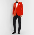 Paul Smith - Red Soho Slim-Fit Velvet Tuxedo Jacket - Red