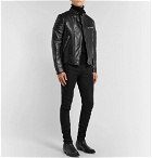 TOM FORD - Slim-Fit Leather Jacket - Black