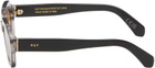 RETROSUPERFUTURE Gray & Black Pooch Stilo Sunglasses