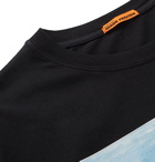 Heron Preston - Oversized Printed Cotton-Jersey T-Shirt - Black