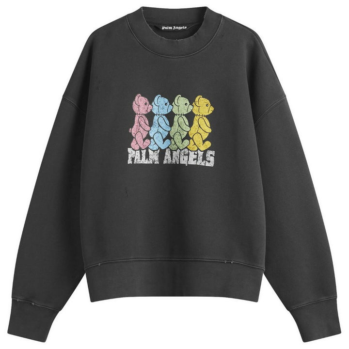 Photo: Palm Angels Men's Crossroad Bears Crew Sweat in Multicolor