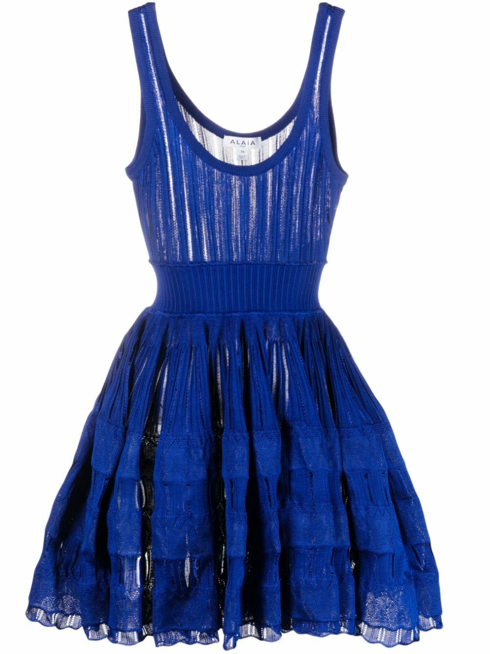 ALAÏA - Knitted Mini Dress ALAÏA