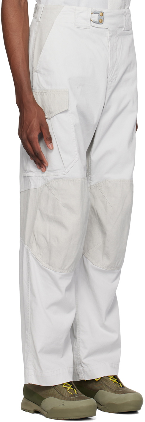 Objects IV Life Gray Paneled Cargo Pants