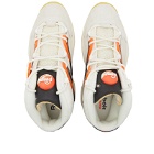 Reebok Men's Question Pump Sneakers in Chalk/Core Black/Pump Orange