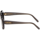 LOEWE Gray Slim Sunglasses