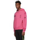 Off-White SSENSE Exclusive Pink Impressionism Boat Hoodie
