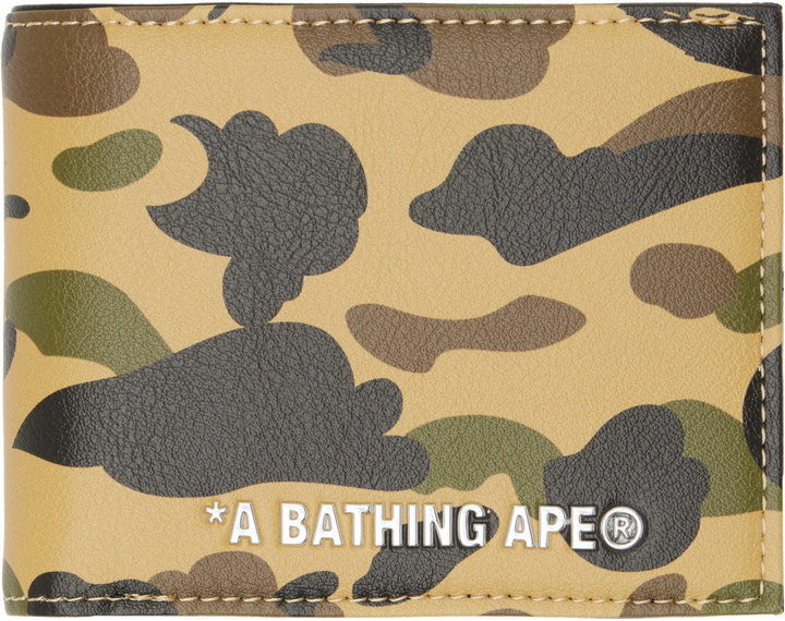 Photo: BAPE Khaki 1st Camo Mini Wallet