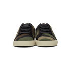 Saint Laurent Green Signa Camo SL/06 Sneakers