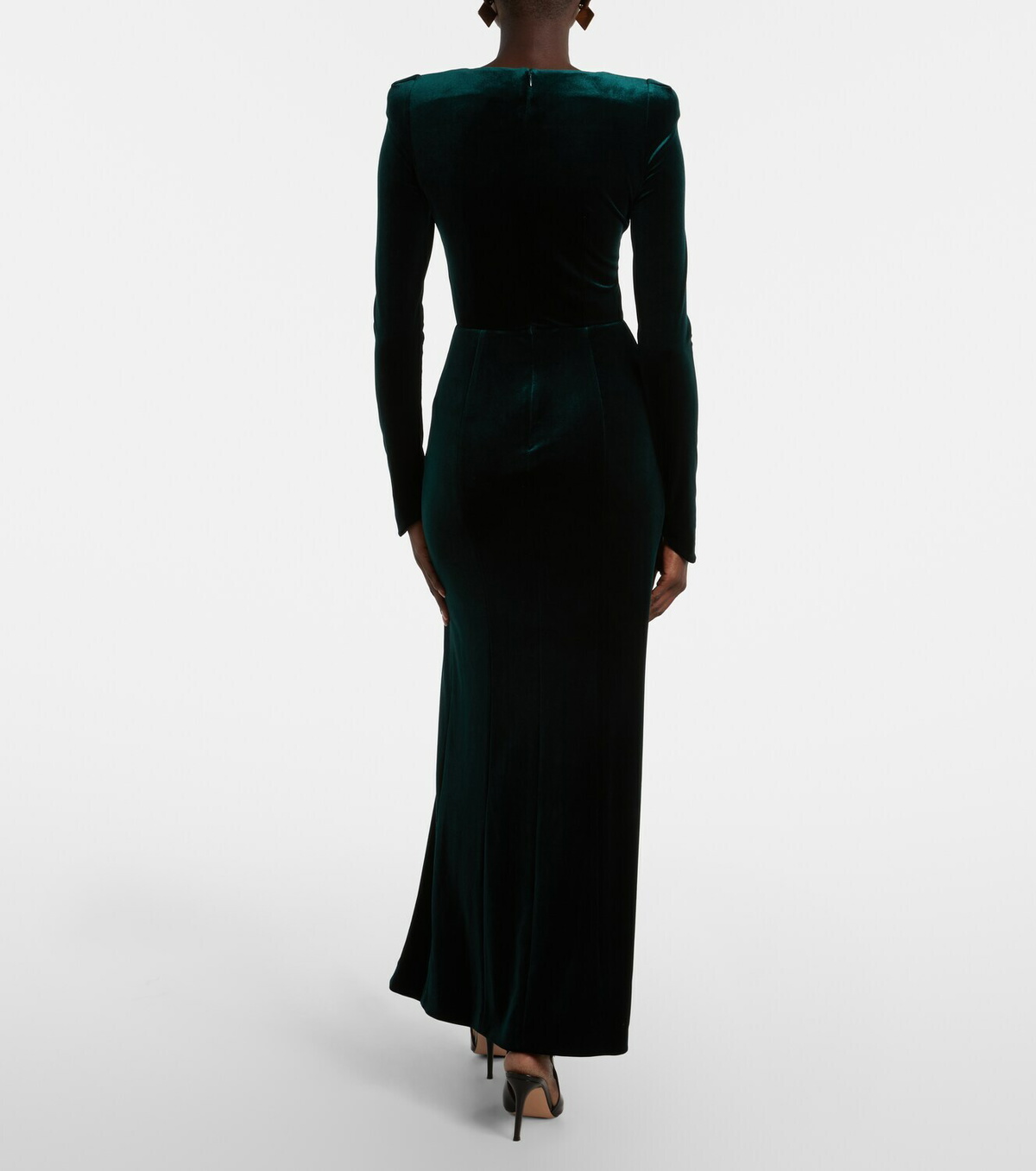 Galvan Vanitas velvet gown