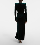 Galvan Vanitas velvet gown
