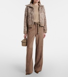 Brunello Cucinelli Lurex® cashmere and silk-blend T-shirt