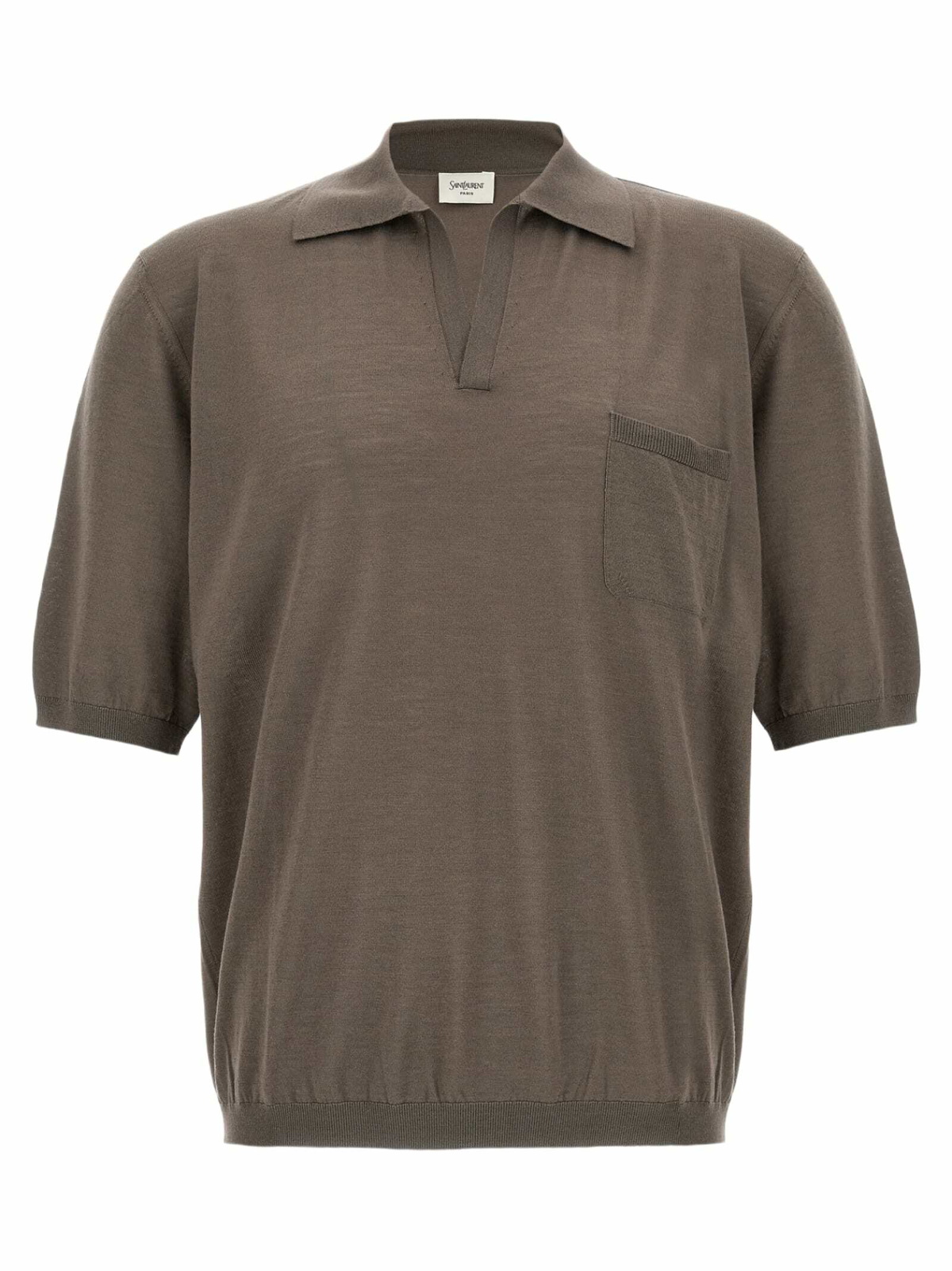 Cassandre Polo Shirt in Piqué | Saint Laurent | YSL US