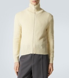 Jil Sander Wool-blend zip-up sweater