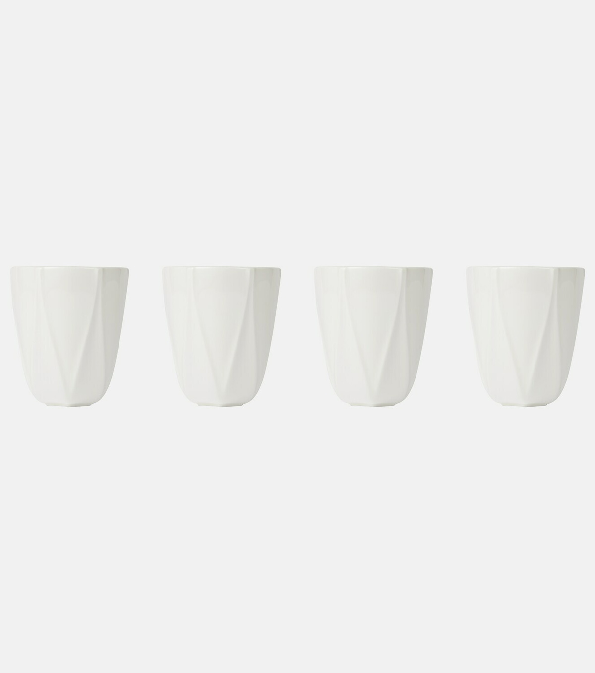 Zaha Hadid Design Folio set of 4 bone china mugs