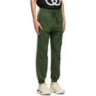 Gucci Green Cotton Jersey Sweatpants