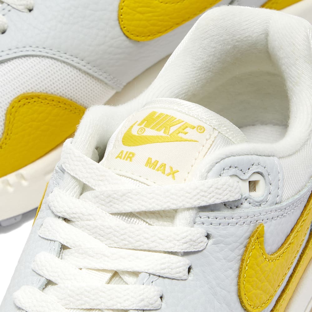 Nike Women's Air Max 1 W Sneakers in Phantom/Tour Yellow Nike