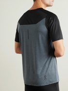 ON - Performance Recycled-Mesh and Jersey T-Shirt - Black