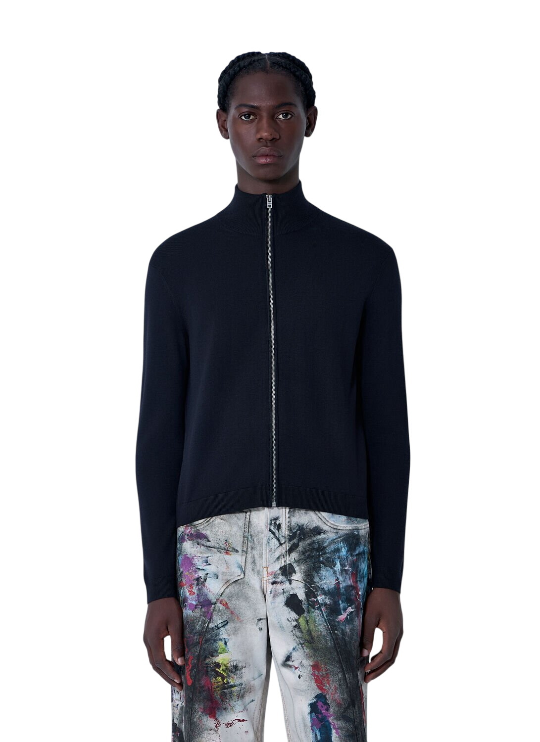 gadid anoniem poco black ニットセーター 快適ファッション - gadid anoniem poco black ニットセーター