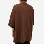 Rick Owens Men's Tommy T-Shirt in Brown