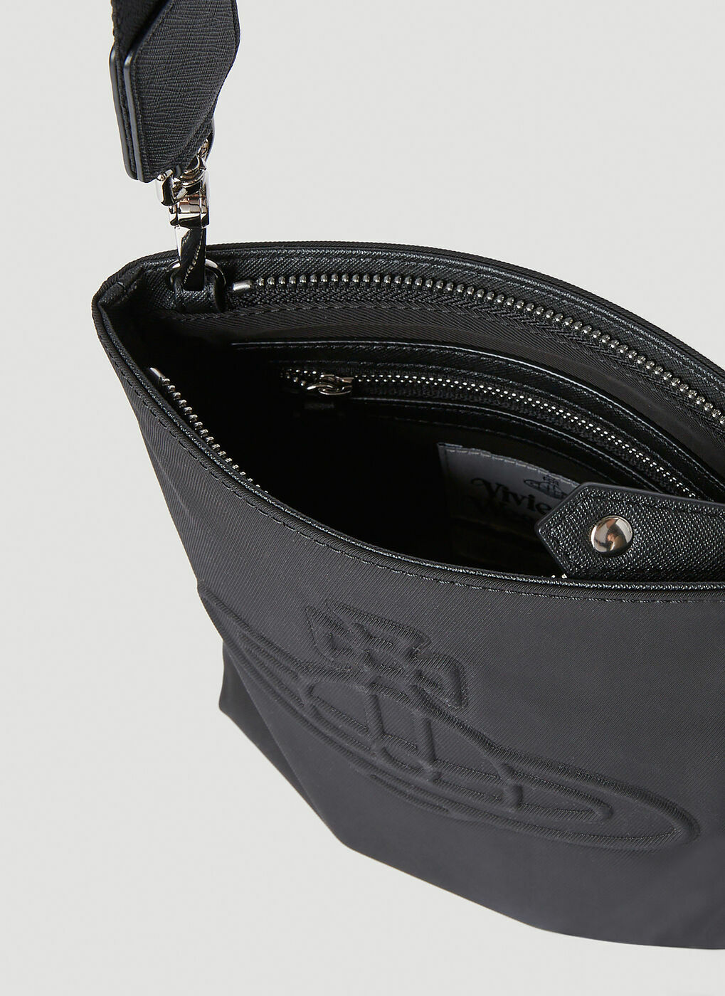 Vivienne Westwood Heart Shaped Croco Style Shoulder Bag