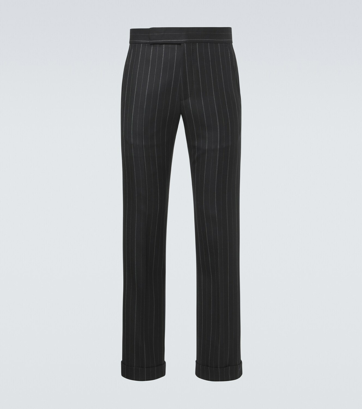 Tom Ford Striped wool straight pants