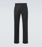 Tom Ford Striped wool straight pants
